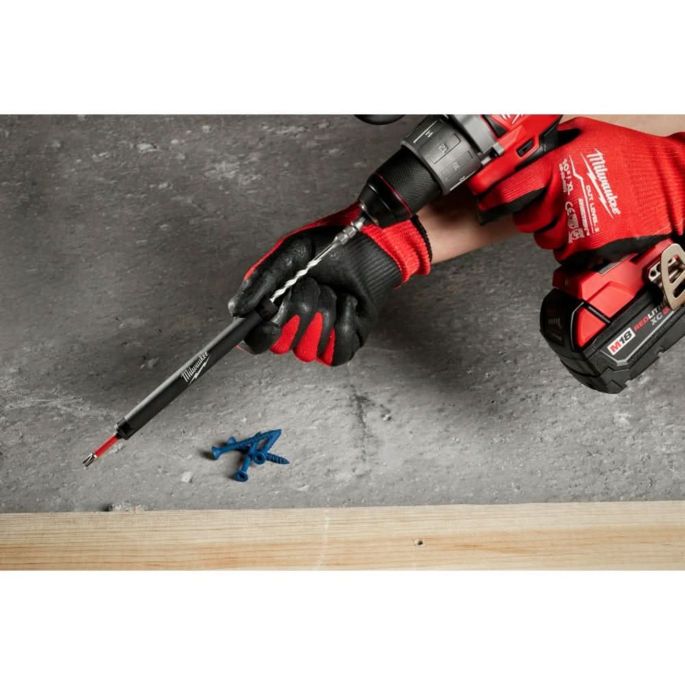 Milwaukee 48-20-8877 SHOCKWAVE Impact Duty Carbide Multi-Material Drill Bit Concrete Screw Install Set - 7PC