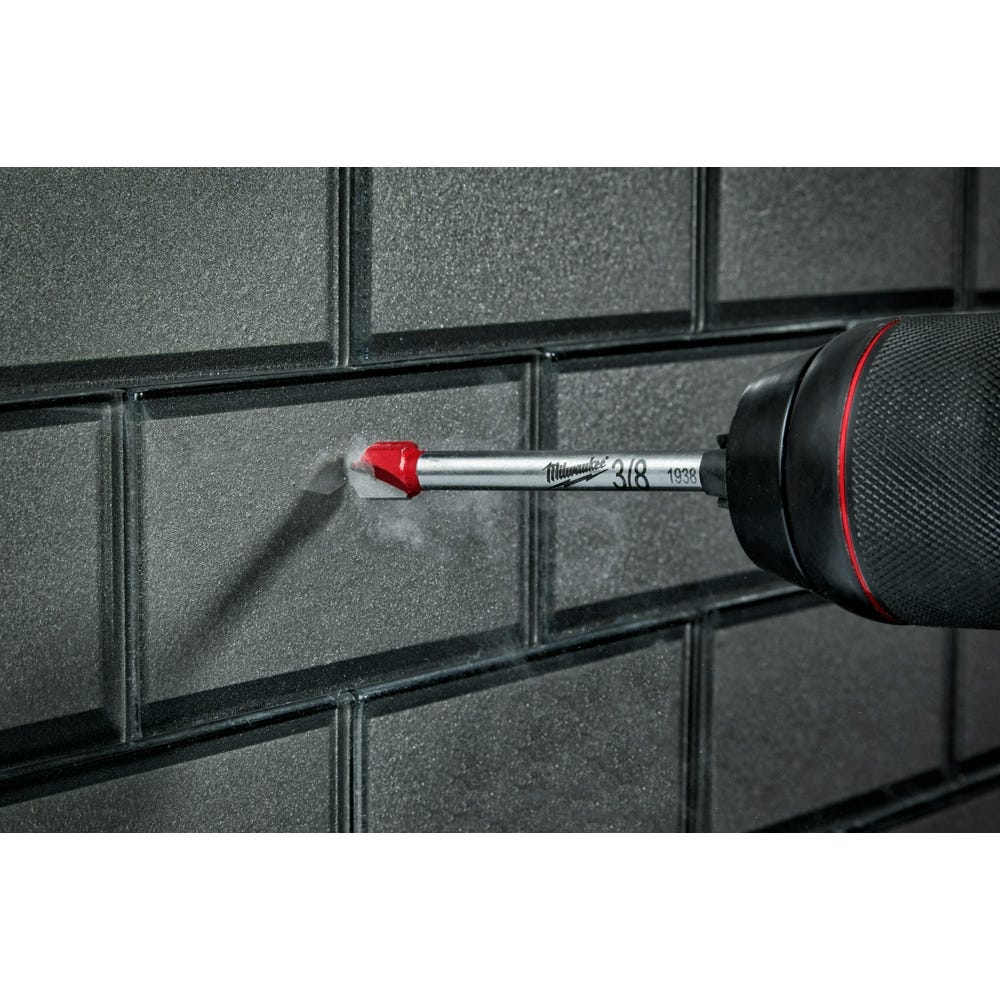 Milwaukee 48-20-8988 Glass and Tile Router Bit 4-Piece Set