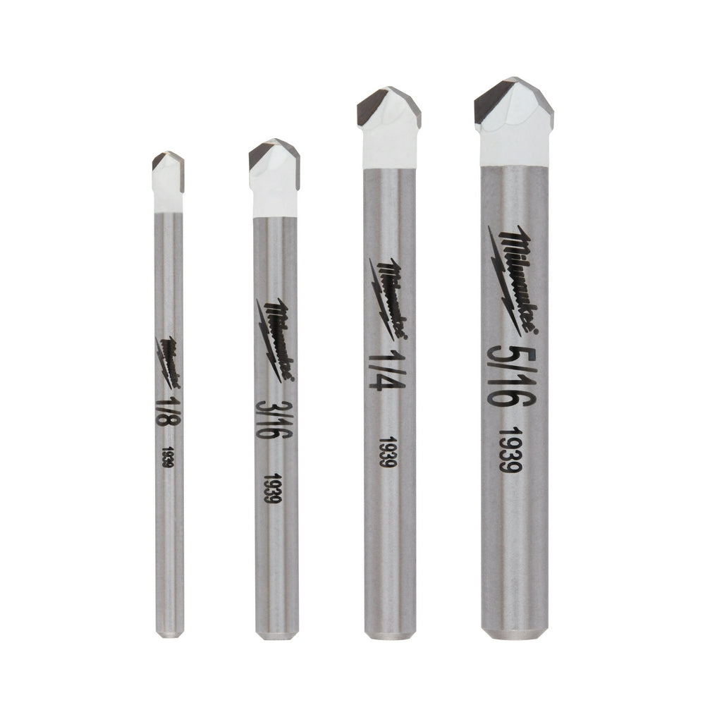 Milwaukee 48-20-8998 Natural Stone Bit 4-Piece Set