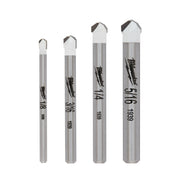 Milwaukee 48-20-8998 Natural Stone Bit 4-Piece Set