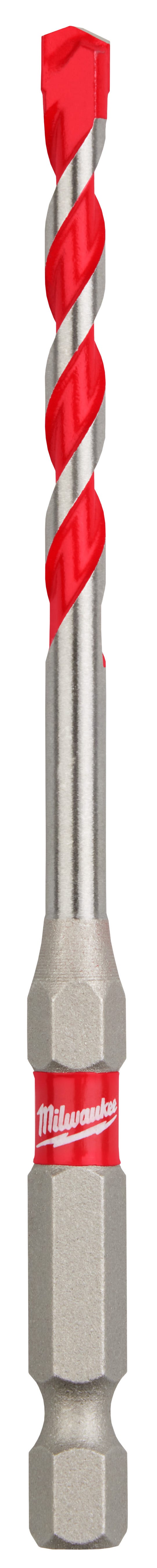 Milwaukee 48-20-9005 3/16" x 2" x 4" SHOCKWAVE Impact Duty Carbide Hammer Drill Bit