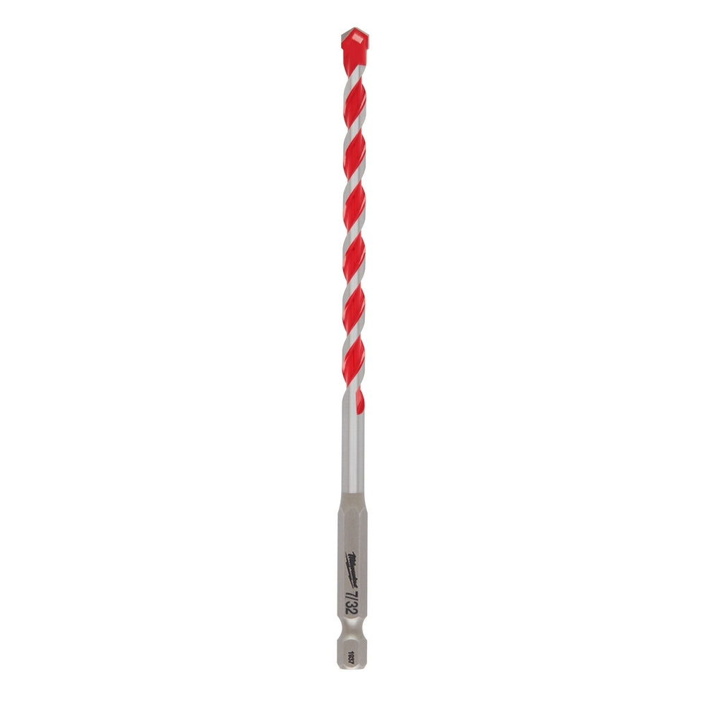 Milwaukee 48-20-9009 7/32" x 4" x 6" SHOCKWAVE Impact Duty Carbide Hammer Drill Bit