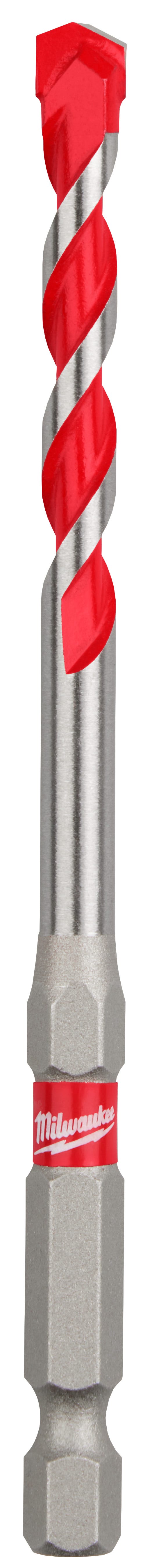 Milwaukee 48-20-9010 1/4" x 2" x 4" SHOCKWAVE Impact Duty Carbide Hammer Drill Bit