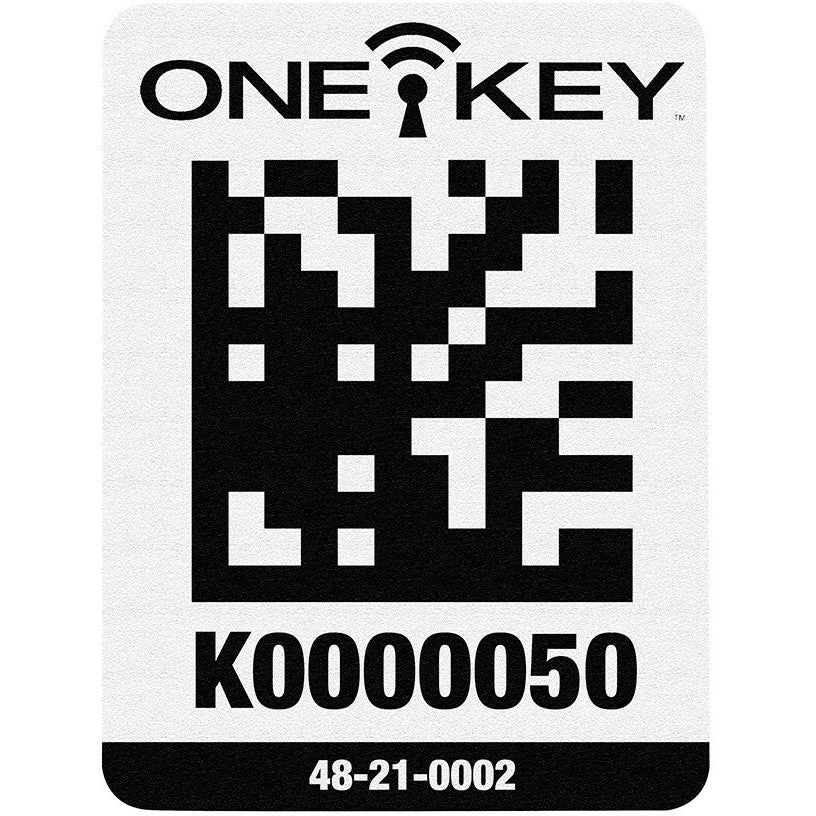 Milwaukee 48-21-0002 ONE-KEY Asset ID Tag for Large Plastic Surfaces, 100-Pack