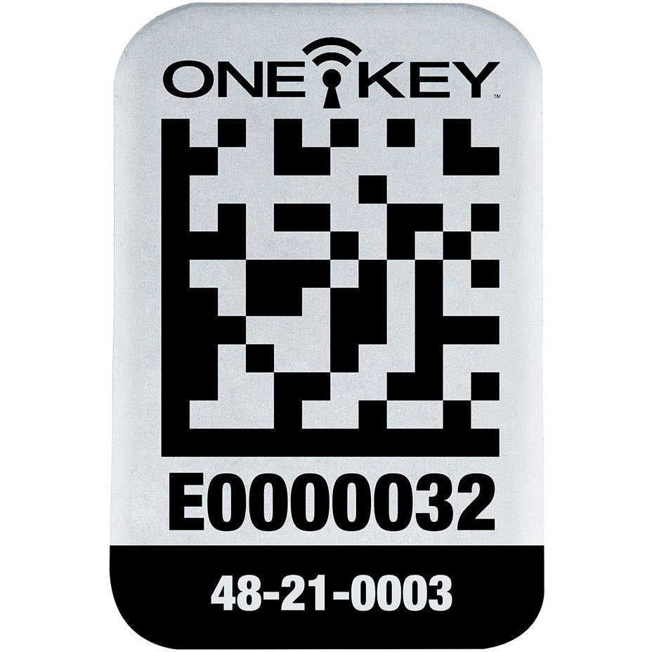 Milwaukee 48-21-0003 ONE-KEY Asset ID Tag for Small Metal Surfaces, 100-Pack