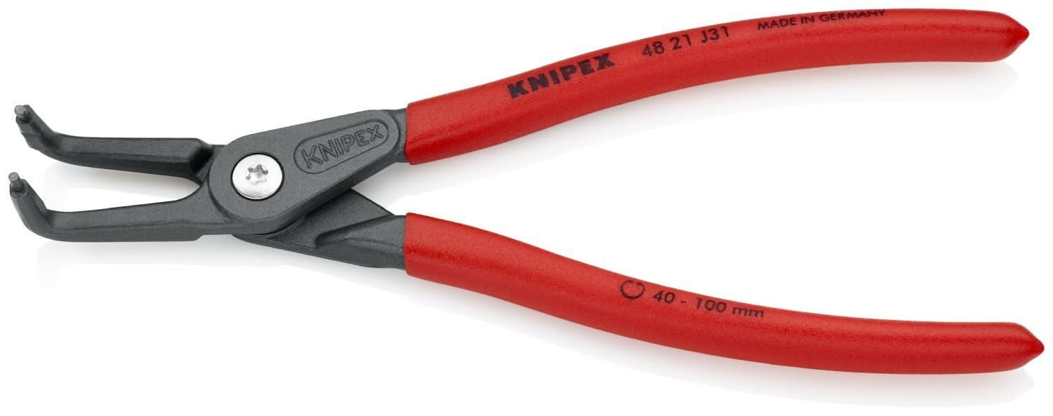 Knipex 48 21 J31 Internal 90&deg; Angled Precision Snap Ring Pliers