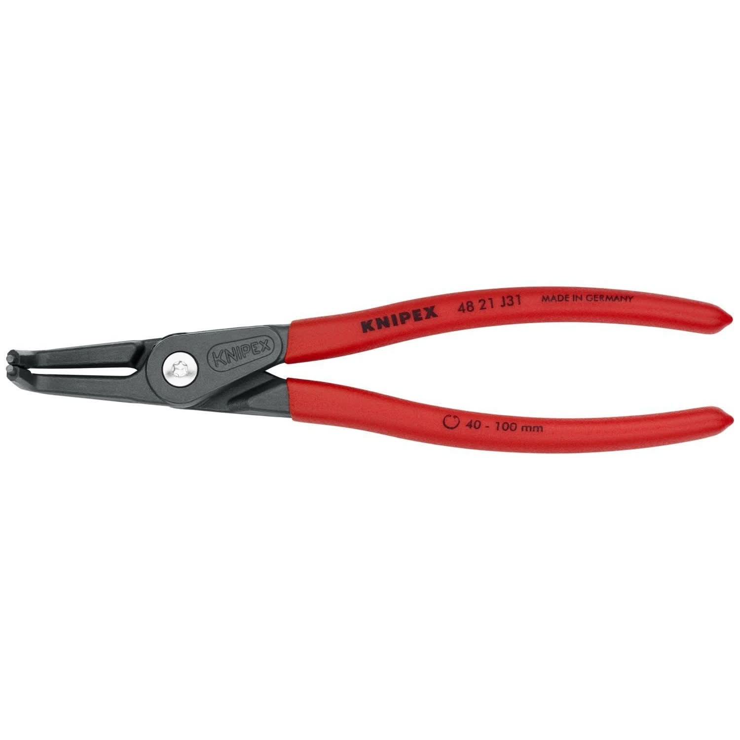 Knipex 48 21 J31 Internal 90&deg; Angled Precision Snap Ring Pliers