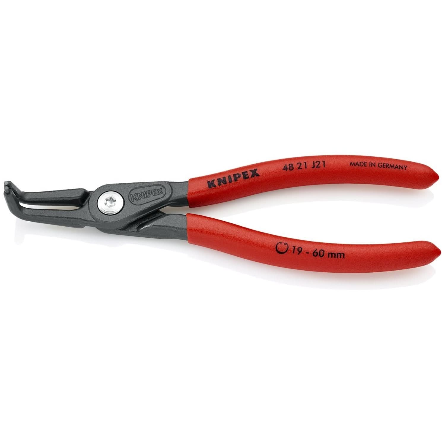 Knipex 48 21 J41 Internal 90&deg; Angled Precision Snap Ring Pliers