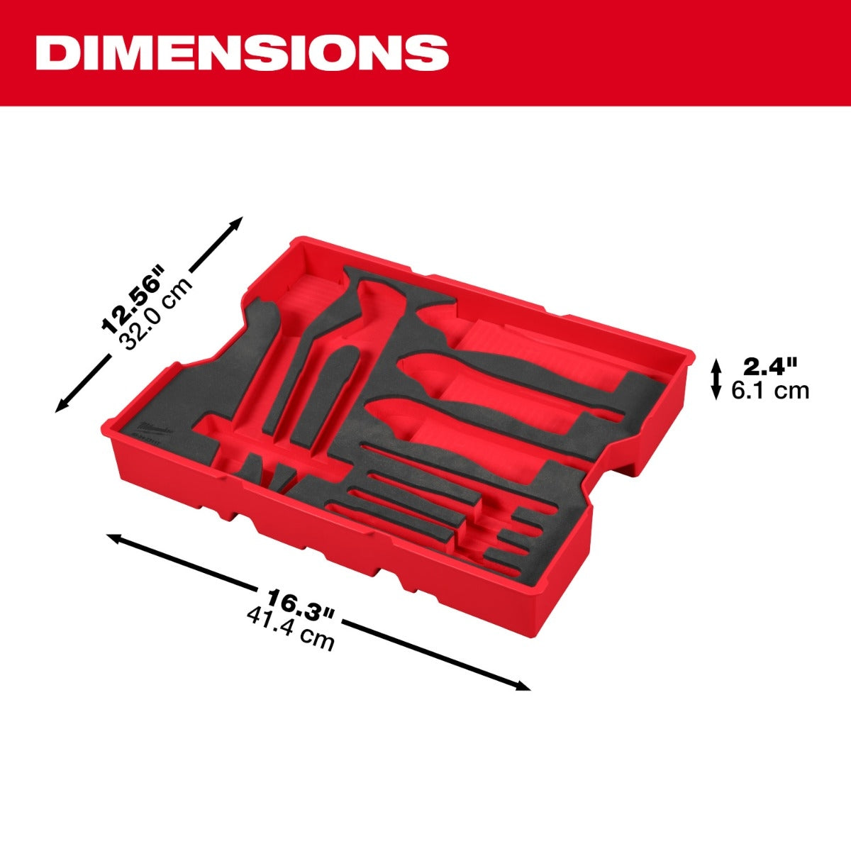 Milwaukee 48-22-0160 9-Piece Pliers & Wrench Set with Tray for
