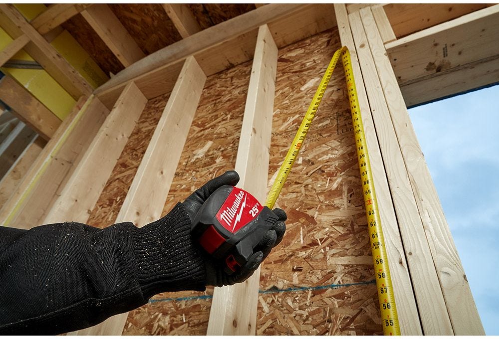Milwaukee 48-22-0425R 25-Foot Compact Tape Measure