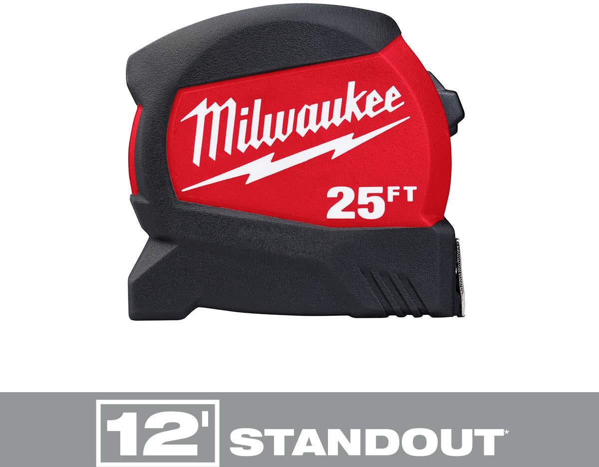 Milwaukee 48-22-0425R 25-Foot Compact Tape Measure