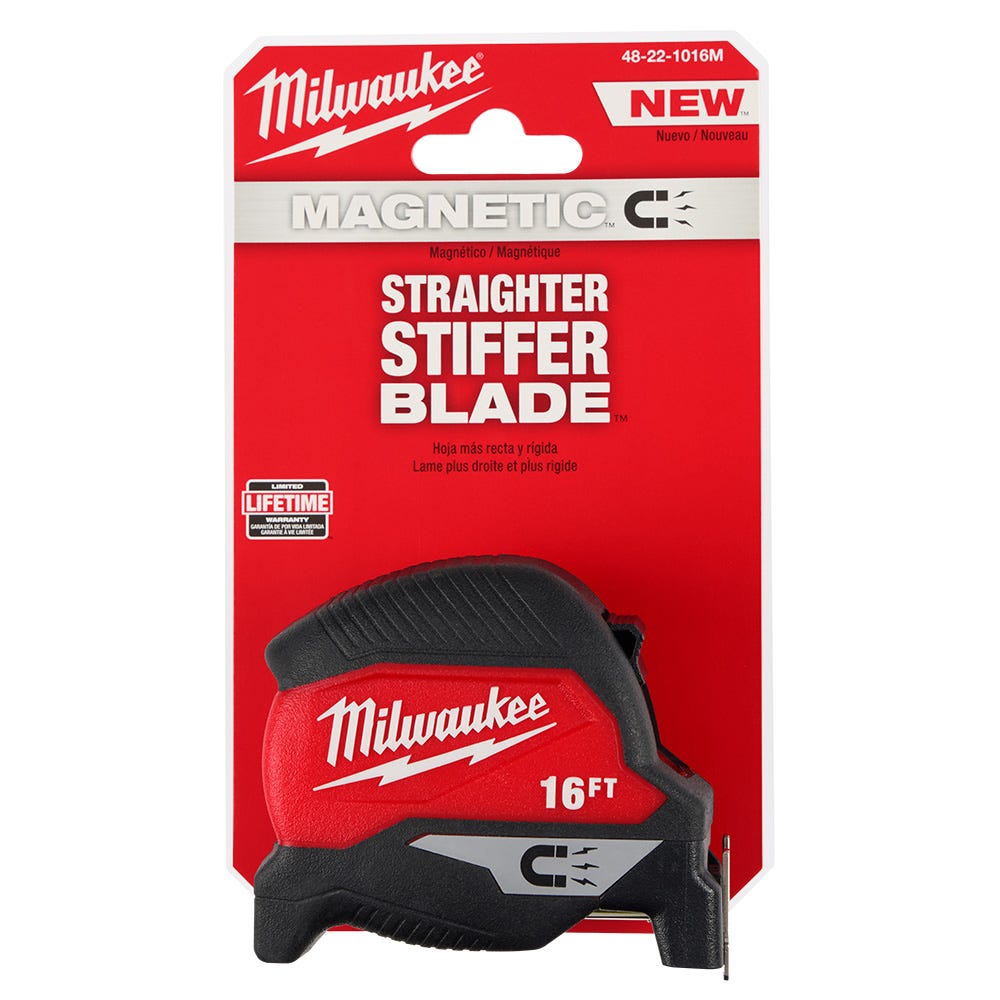 Milwaukee 48-22-1016M 16 ft. Magnetic Tape Measure
