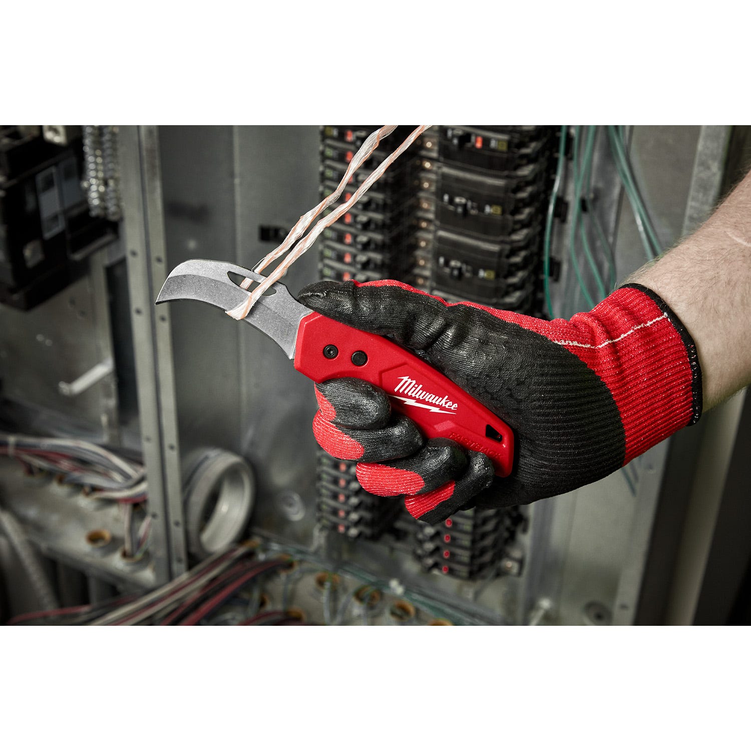 Milwaukee 48-22-1525 FASTBACK Hawkbill Folding Knife