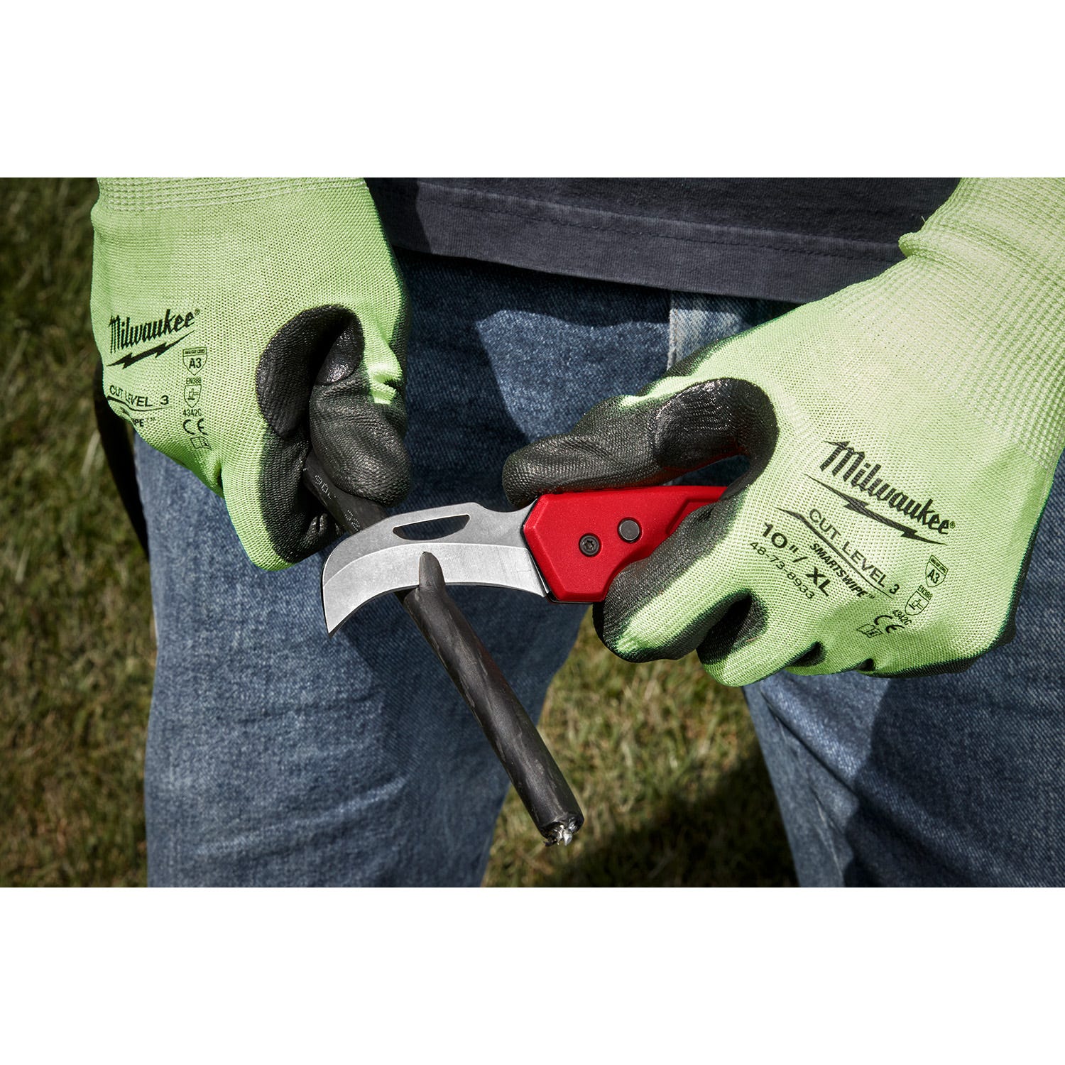 Milwaukee 48-22-1525 FASTBACK Hawkbill Folding Knife