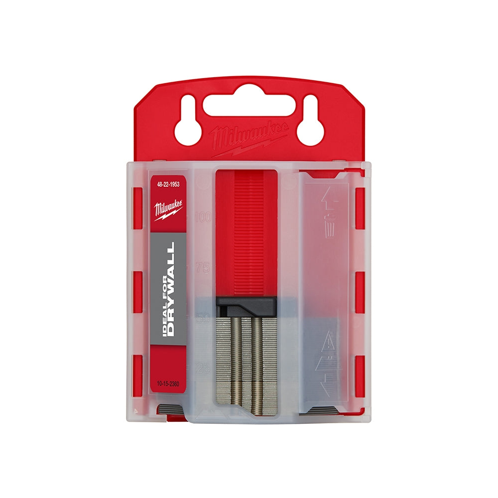 Milwaukee 48-22-1953 50-Piece Drywall Utility Knife Blades  w/ Dispenser