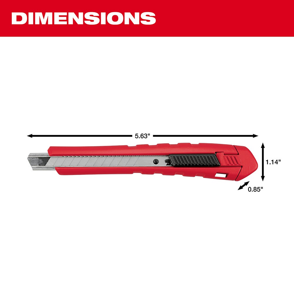 Milwaukee 48-22-1963 9Mm Snap Off Knife