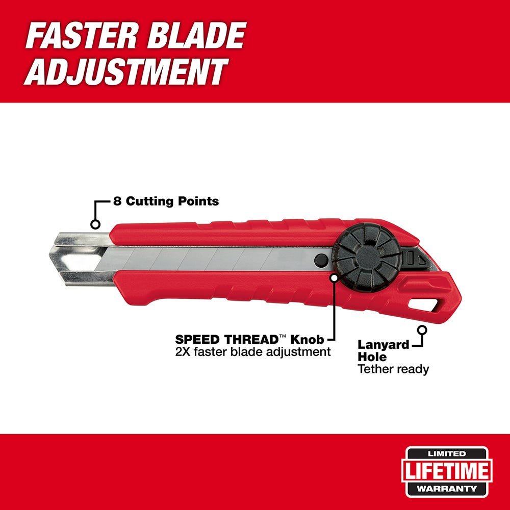 Milwaukee 48-22-1964 18Mm Snap Off Knife