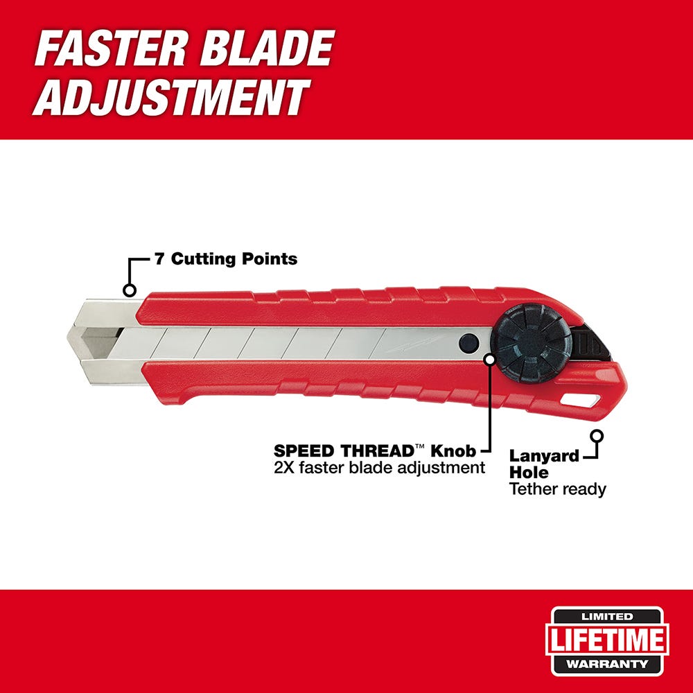 Milwaukee 48-22-1965 25Mm Snap Off Knife