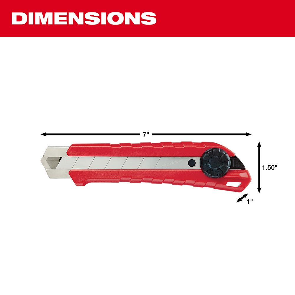Milwaukee 48-22-1965 25Mm Snap Off Knife – Tool Nut