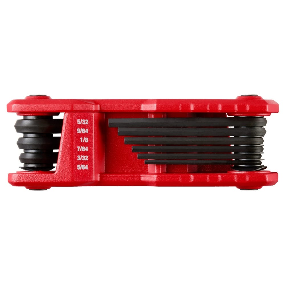 Milwaukee 48-22-2183 17-Key Folding Hex Key Sets - SAE/Metric