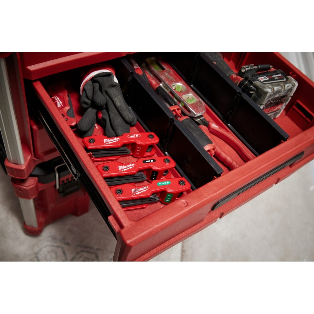 Milwaukee 48-22-2184 8-Key Folding Hex Key Set - Torx