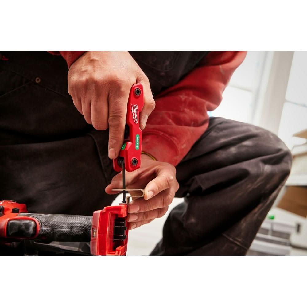 Milwaukee 48-22-2184 8-Key Folding Hex Key Set - Torx – Tool Nut