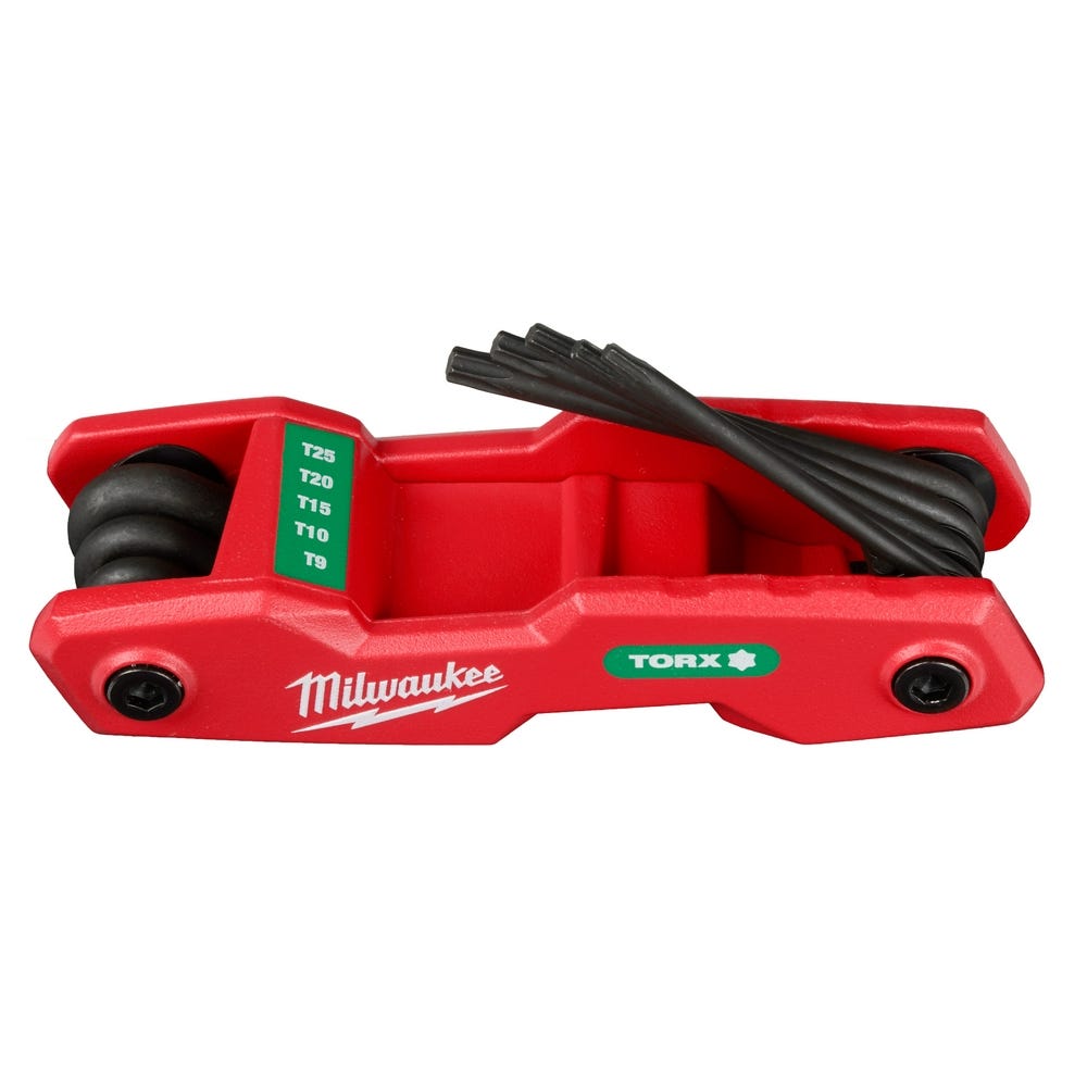 Milwaukee 48-22-2184 8-Key Folding Hex Key Set - Torx