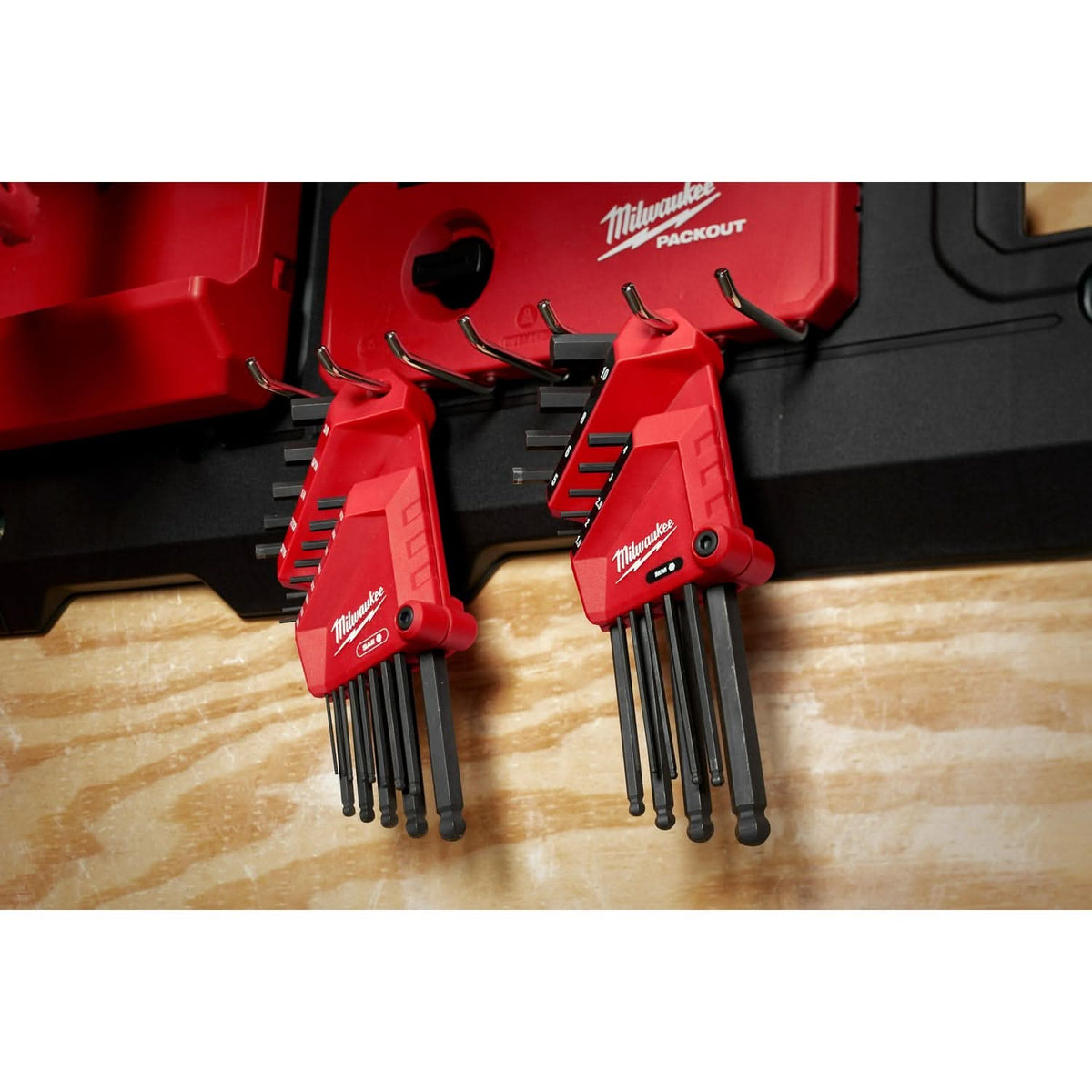Milwaukee 48-22-2185 13-Key Ball End L-Key Set - SAE