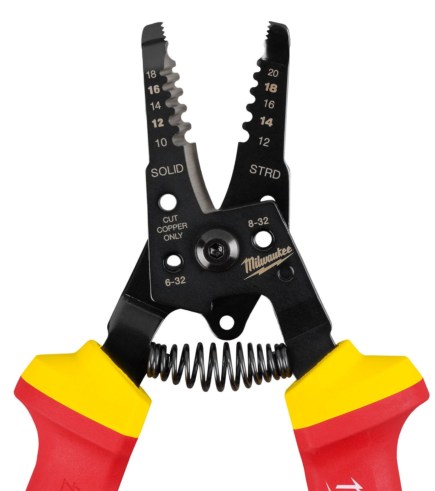 Milwaukee 48-22-2214 1000V Insulated 10-20 AWG Wire Stripper & Cutter
