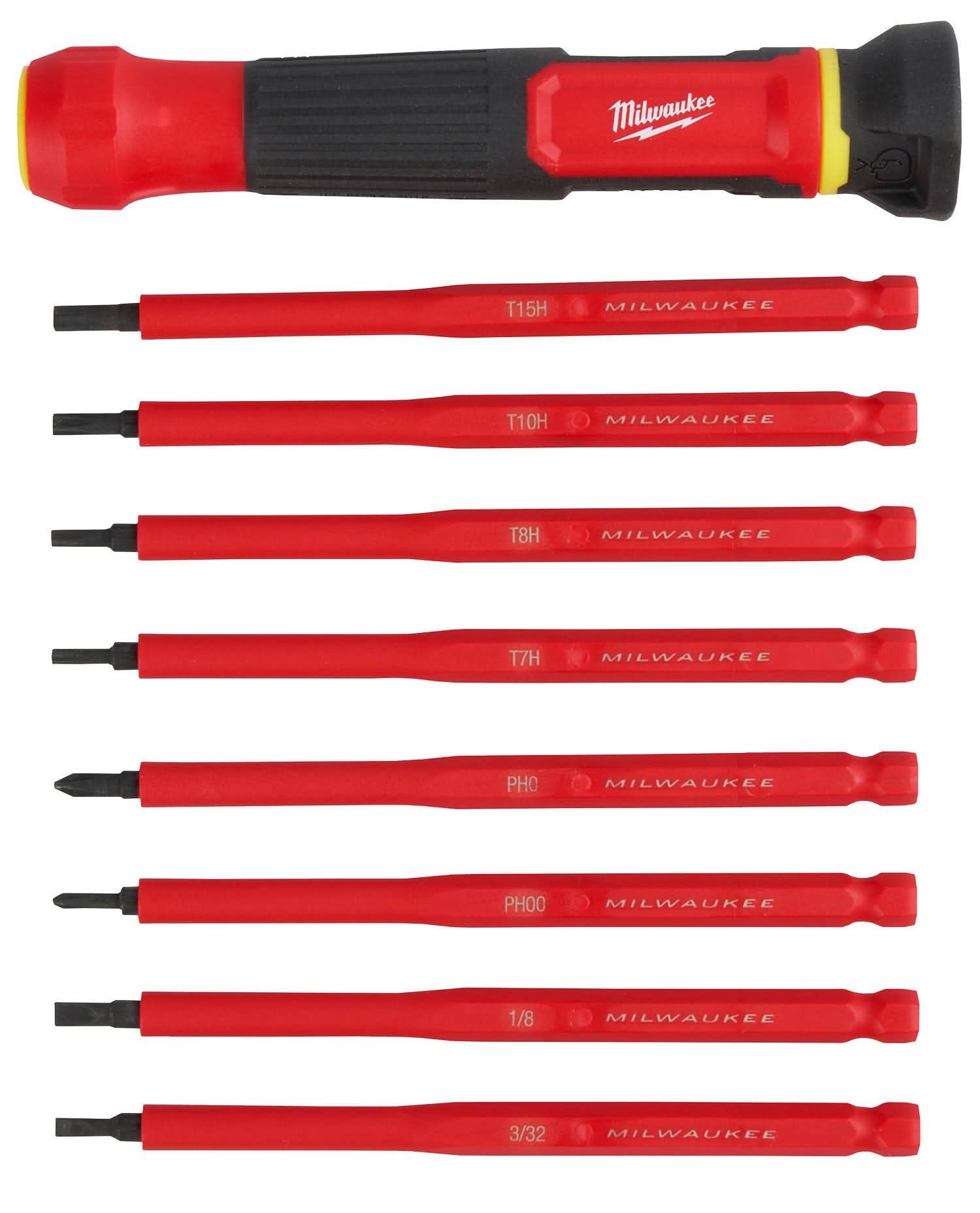 Milwaukee 48-22-2217 8-in-1 1000V Insulated Precision Multi-Bit