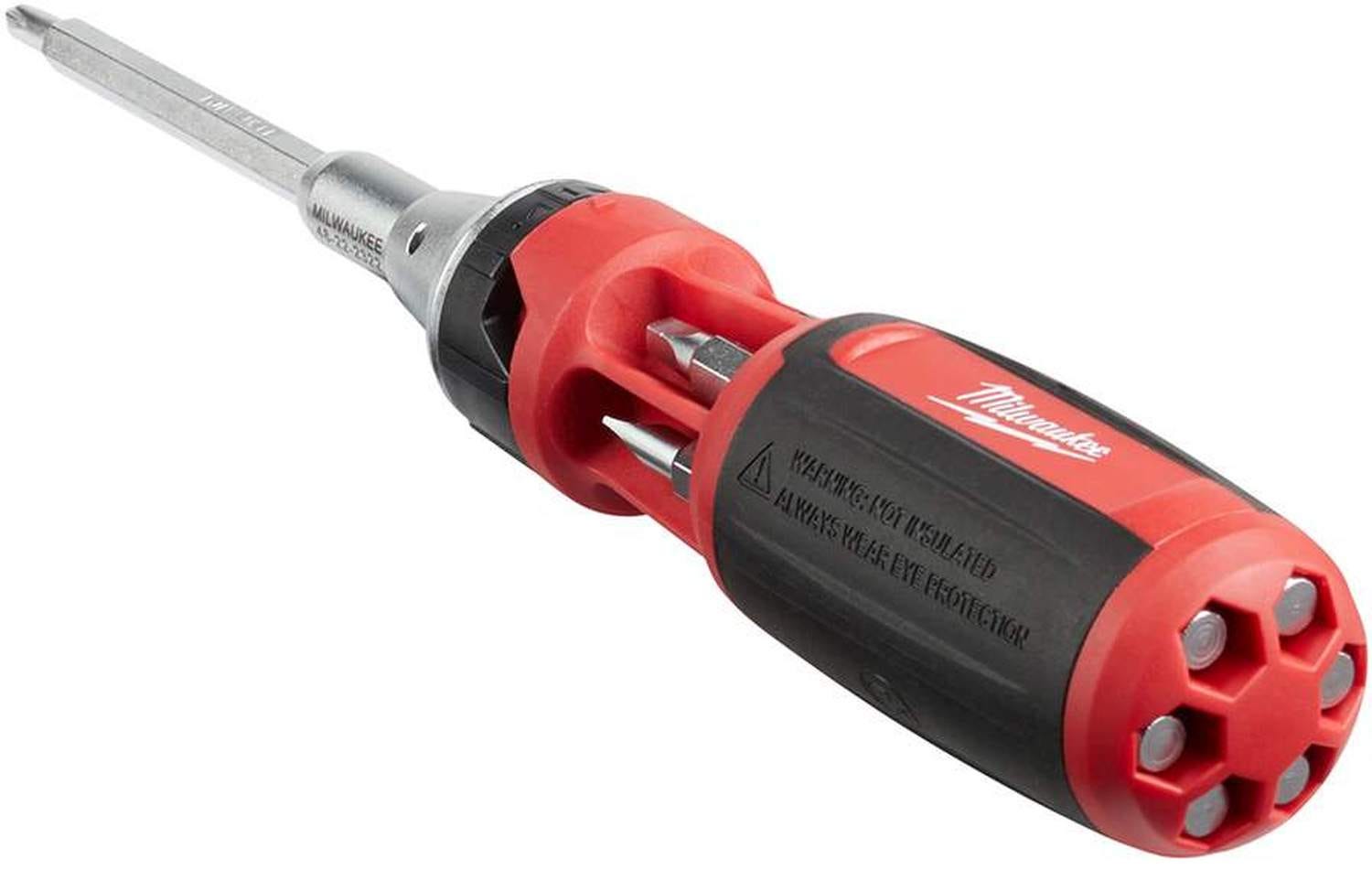 Milwaukee 48-22-2322 9-In-1 Square Drive Ratcheting Multi-Bit Driver
