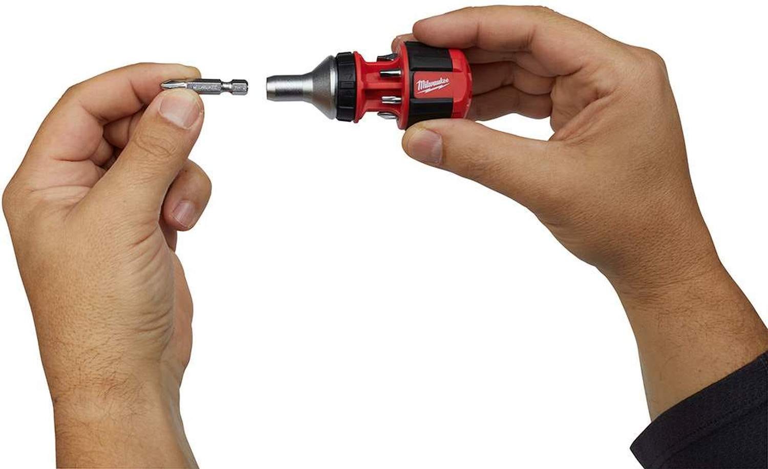 Milwaukee 48-22-2330 8-In-1 Compact Ratcheting Multi-Bit Driver
