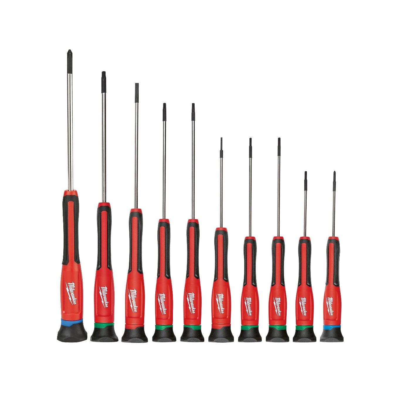 Milwaukee 48-22-2612 Precision Screwdriver Kit, 10-Pieces