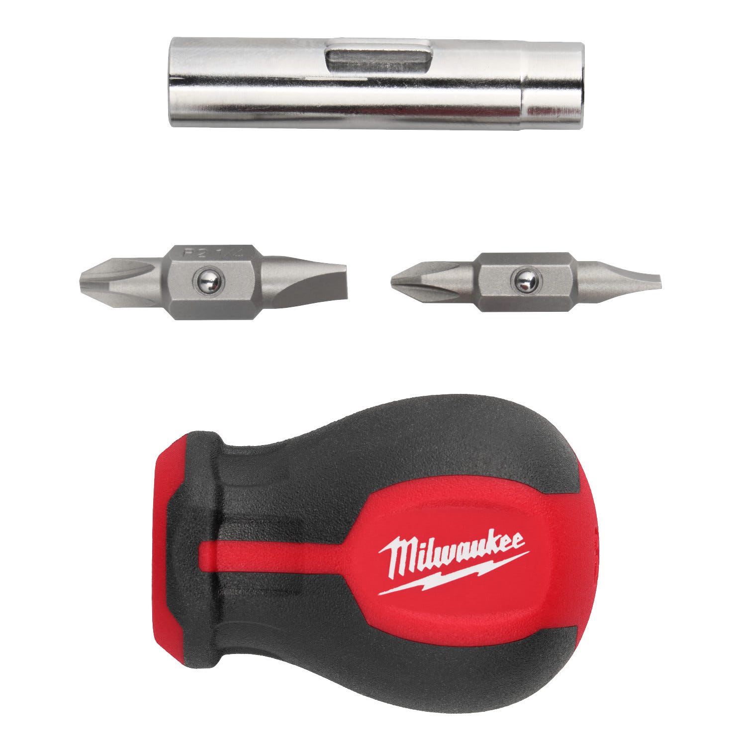 Milwaukee 48-22-2763 2pc 11-in-1 Multi-Bit Screwdriver and 6-IN-1