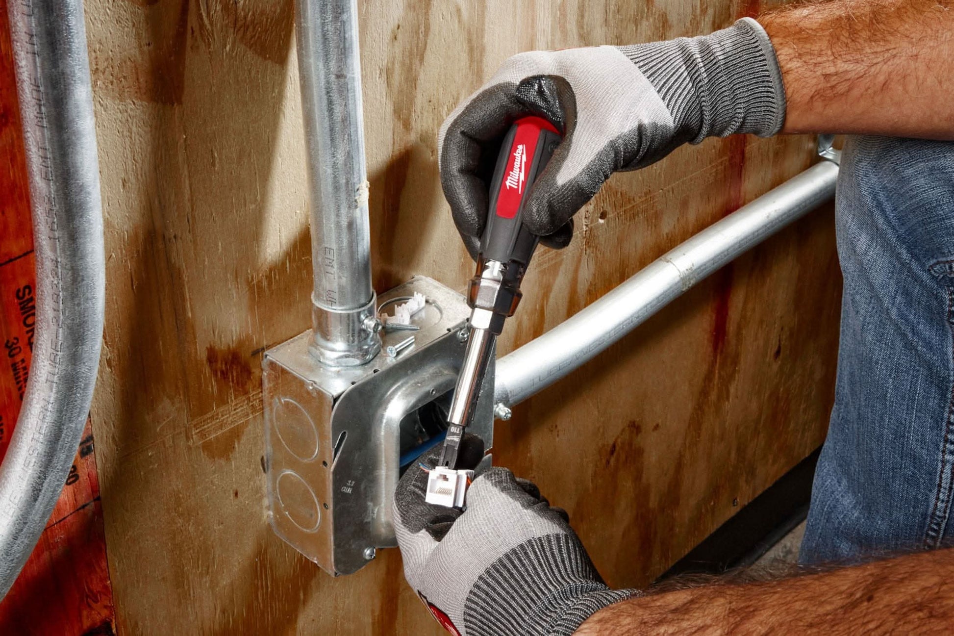 Milwaukee 48-22-2902 9in1 Punchdown Multi-Bit Screwdriver