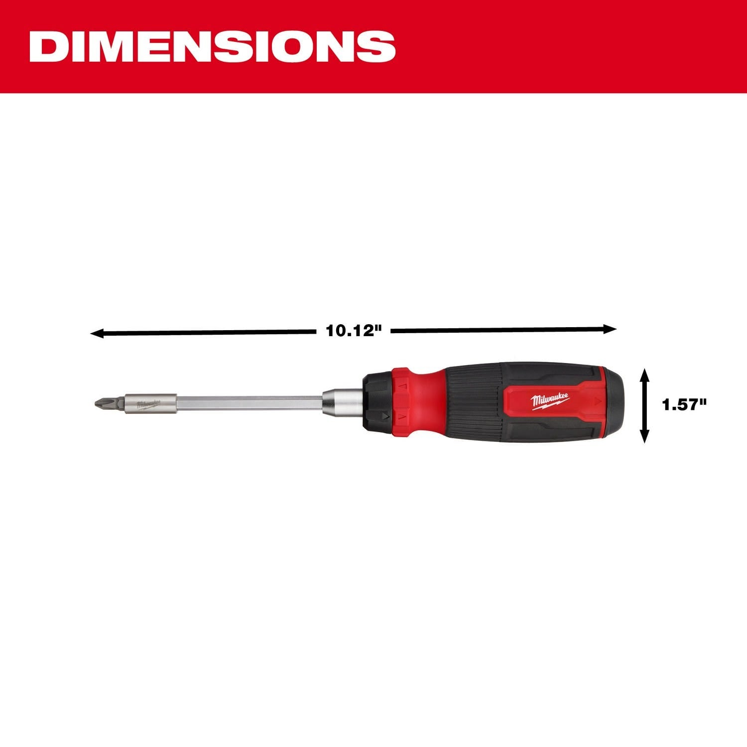 Milwaukee 48-22-2903 14-in-1 Ratcheting Multi-Bit Screwdriver