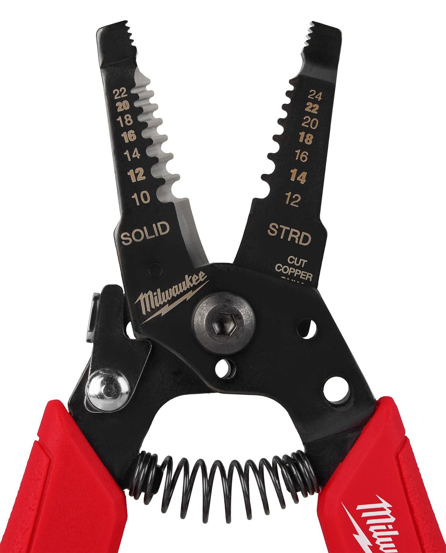 Milwaukee 48-22-3044 10-24 AWG Compact Comfort Grip Wire Stripper & Cutter
