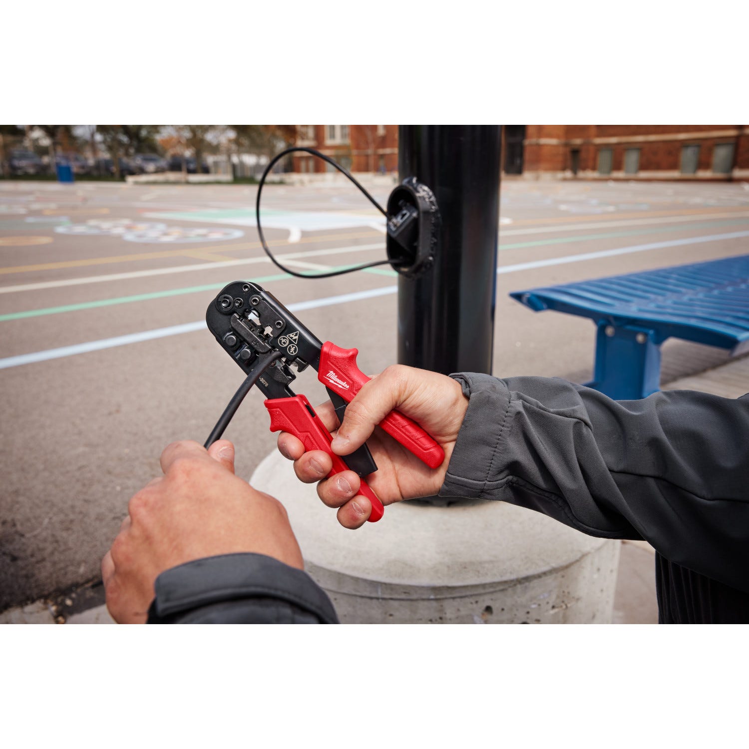 Milwaukee 48-22-3076 Ratcheting Modular Crimper & Stripper