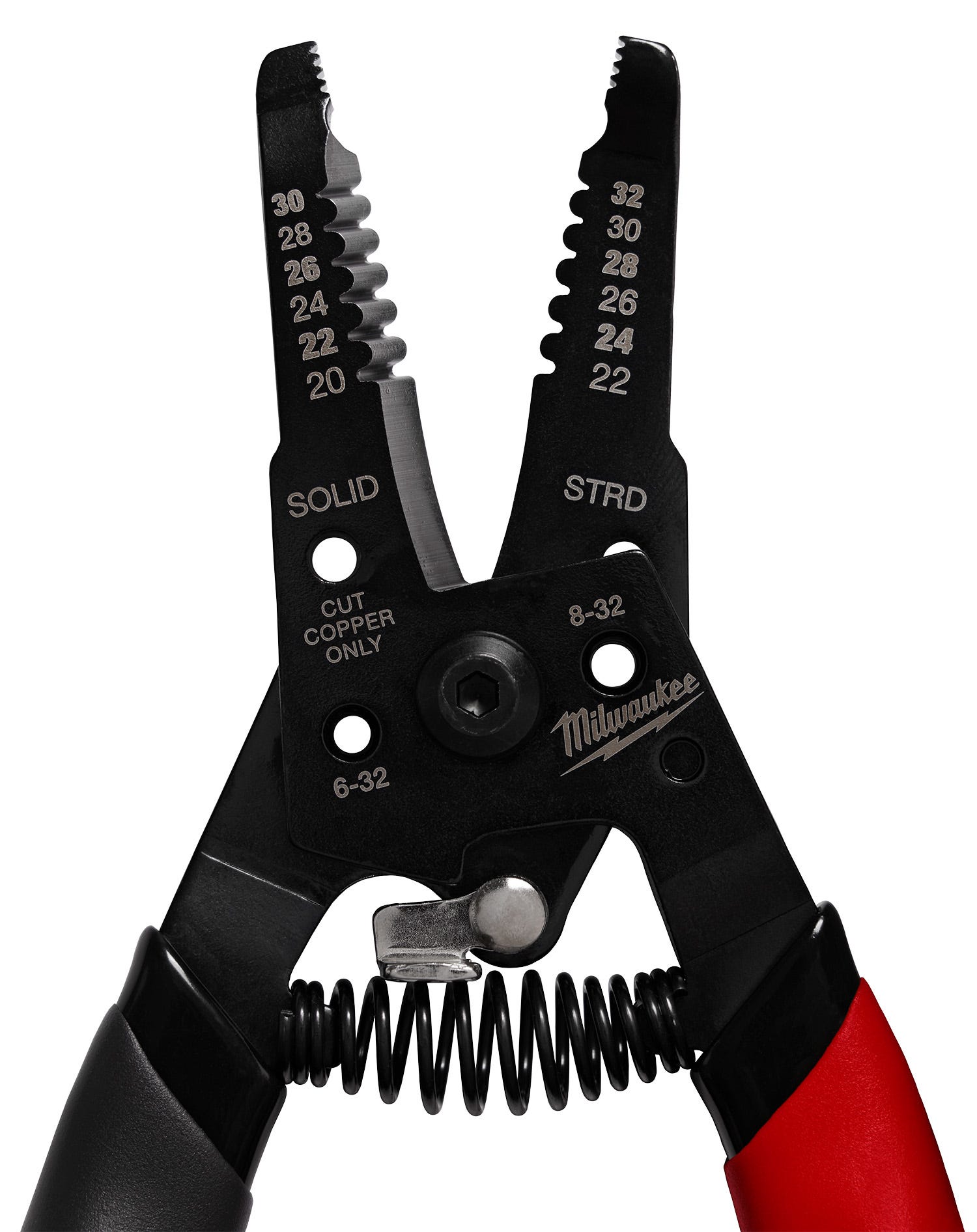 Milwaukee 48-22-3080 20-32 AWG LOW VOLTAGE DIPPED GRIP WIRE STRIPPER & CUTTER