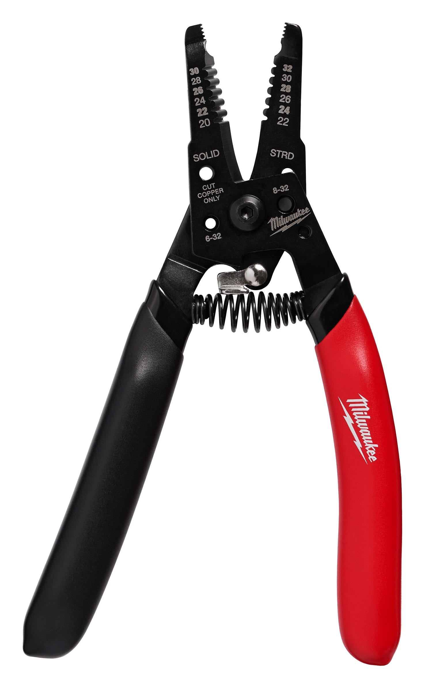 Milwaukee 48-22-3080 20-32 AWG LOW VOLTAGE DIPPED GRIP WIRE STRIPPER & CUTTER