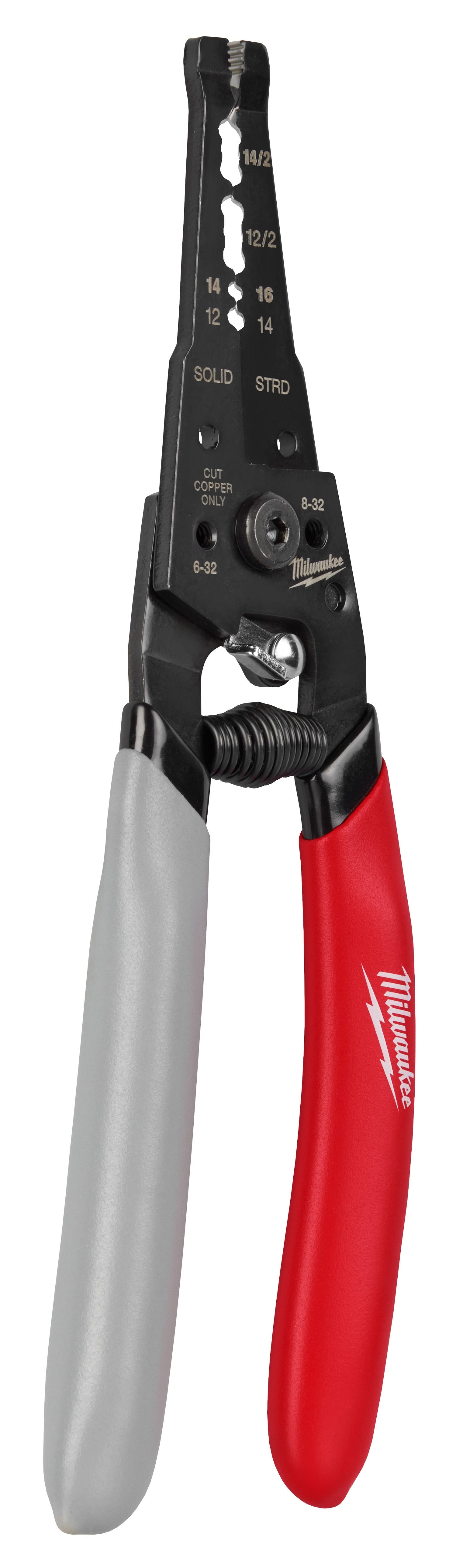 Milwaukee 48-22-3081 12-16 AWG NM Dipped Grip Wire Stripper & Cutter