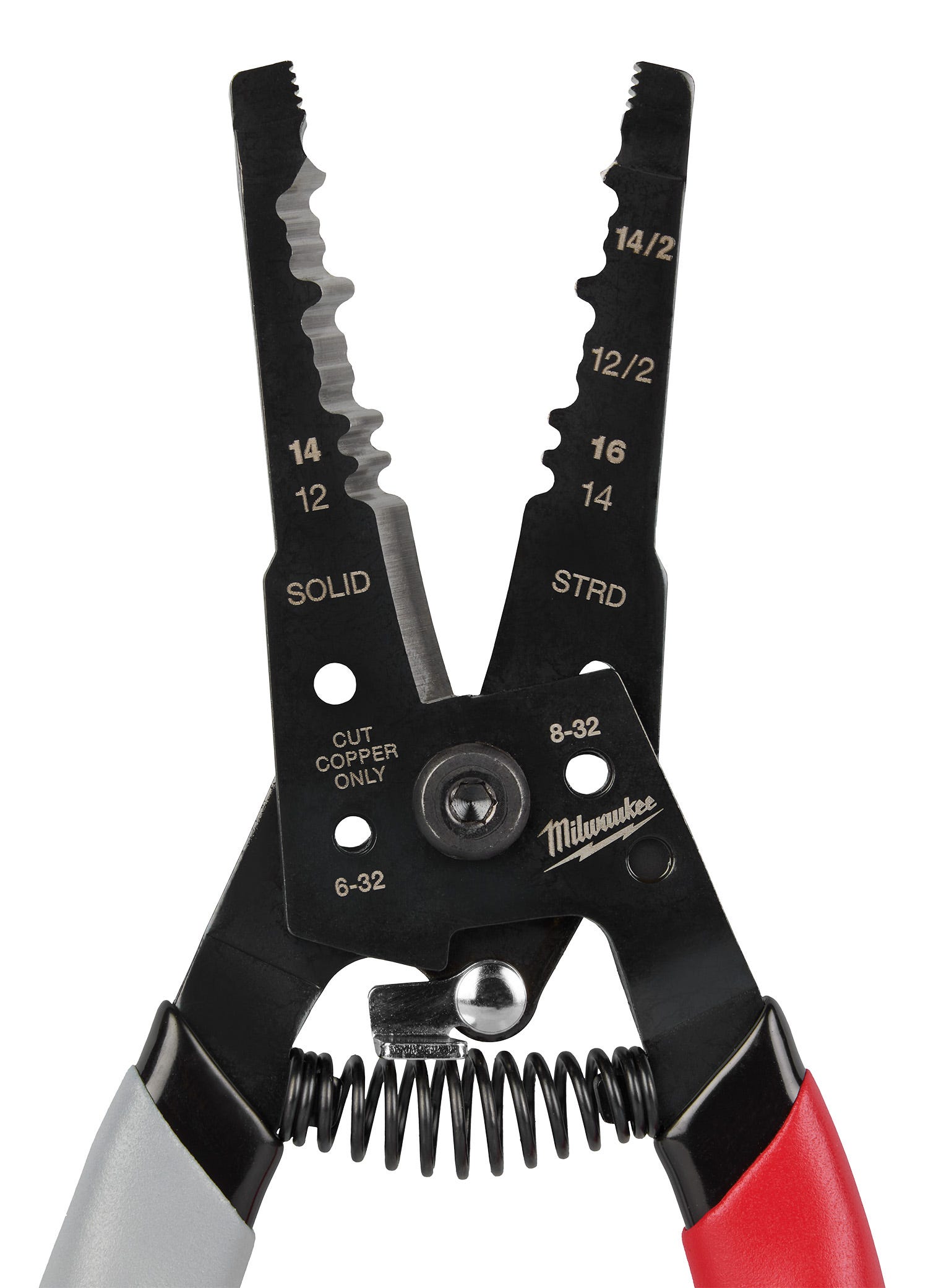 Milwaukee 48-22-3081 12-16 AWG NM Dipped Grip Wire Stripper & Cutter