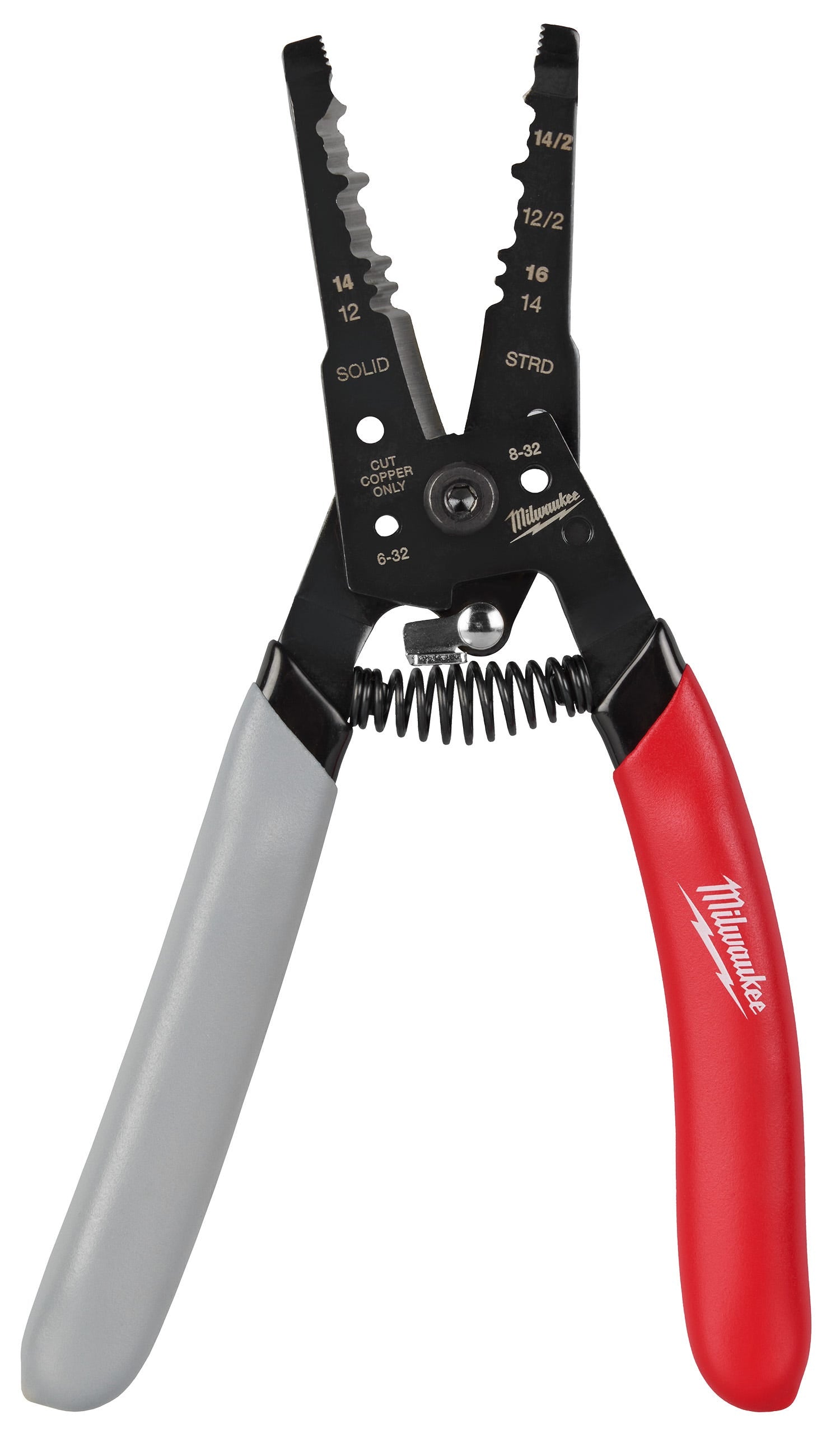 Milwaukee 48-22-3081 12-16 AWG NM Dipped Grip Wire Stripper & Cutter