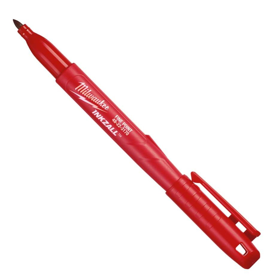 Milwaukee 48-22-3170 36pk INKZALL Red Fine Point Markers