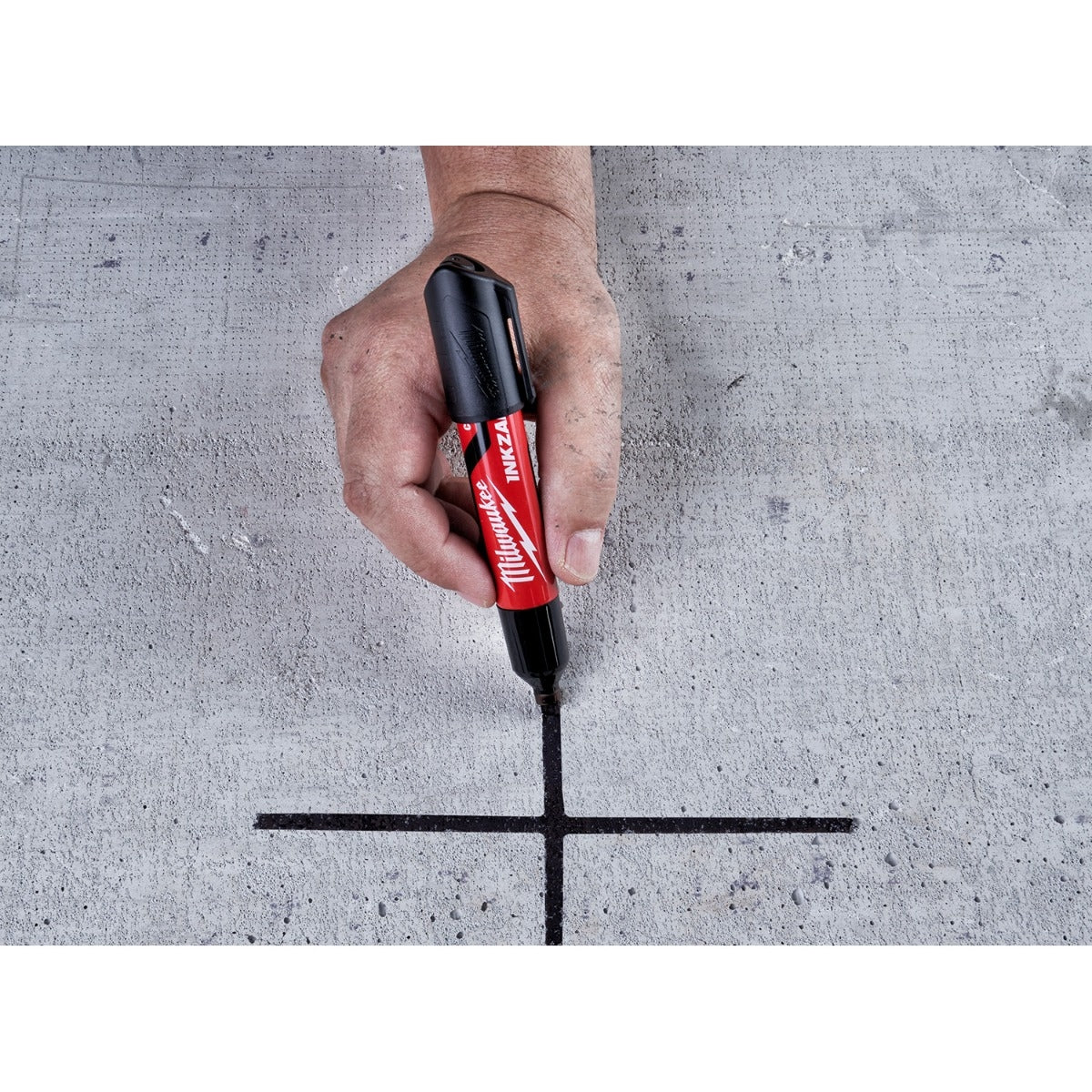 Milwaukee 48-22-3250 INKZALL 3-Piece Large Chisel Tip Black Marker