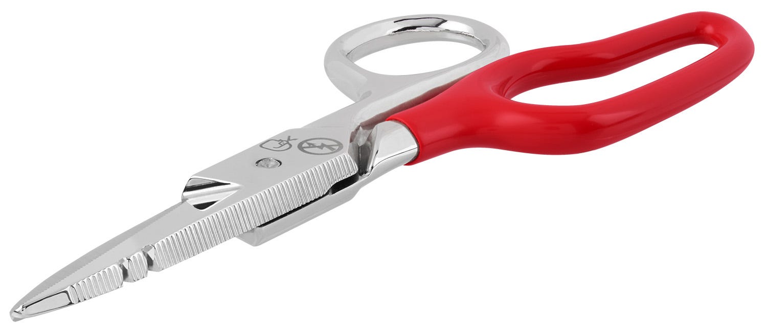 Milwaukee 48-22-4049 Electrician Scissors with Extended Handle