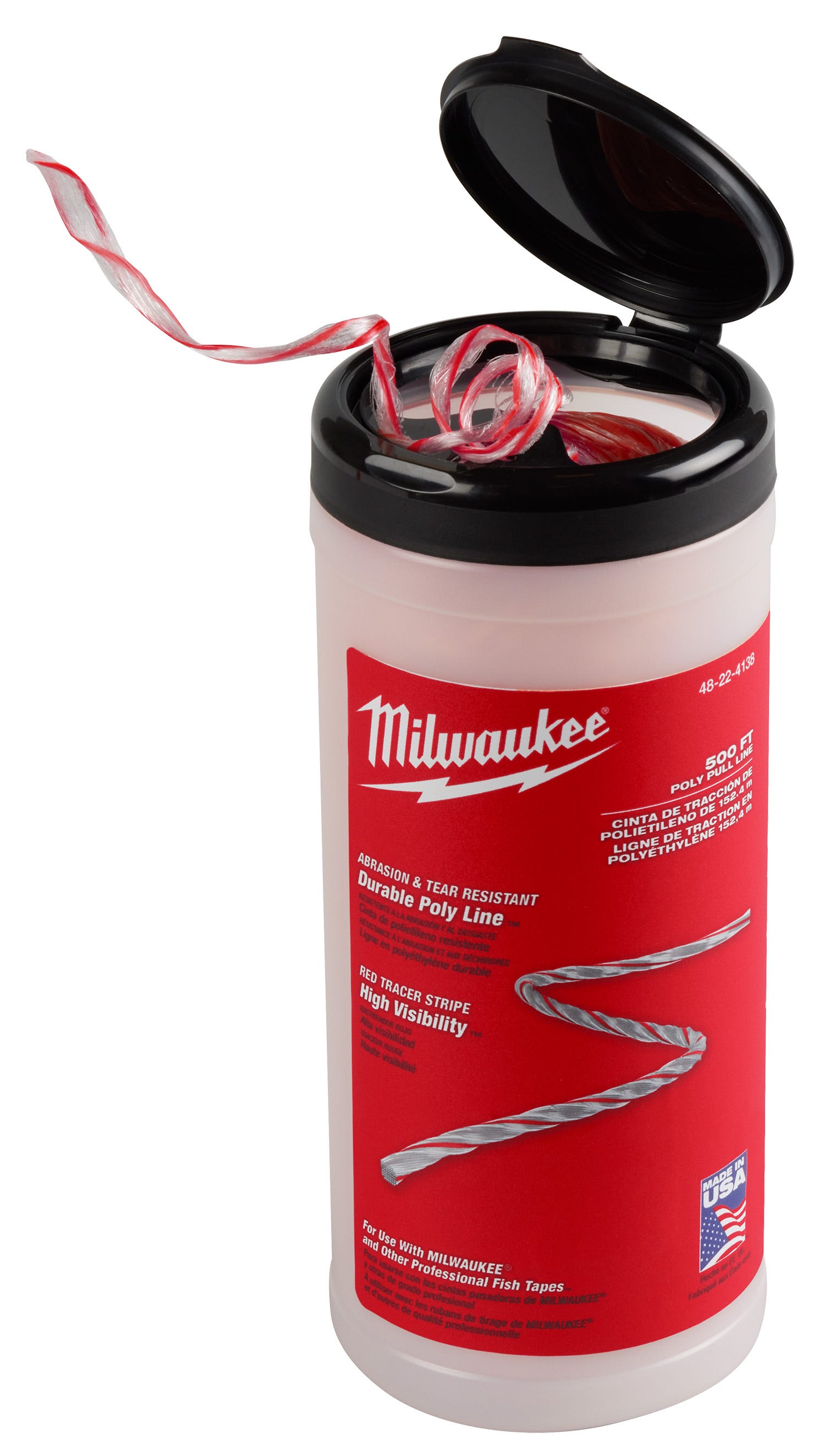 Milwaukee 48-22-4138 500' Poly Pull Line