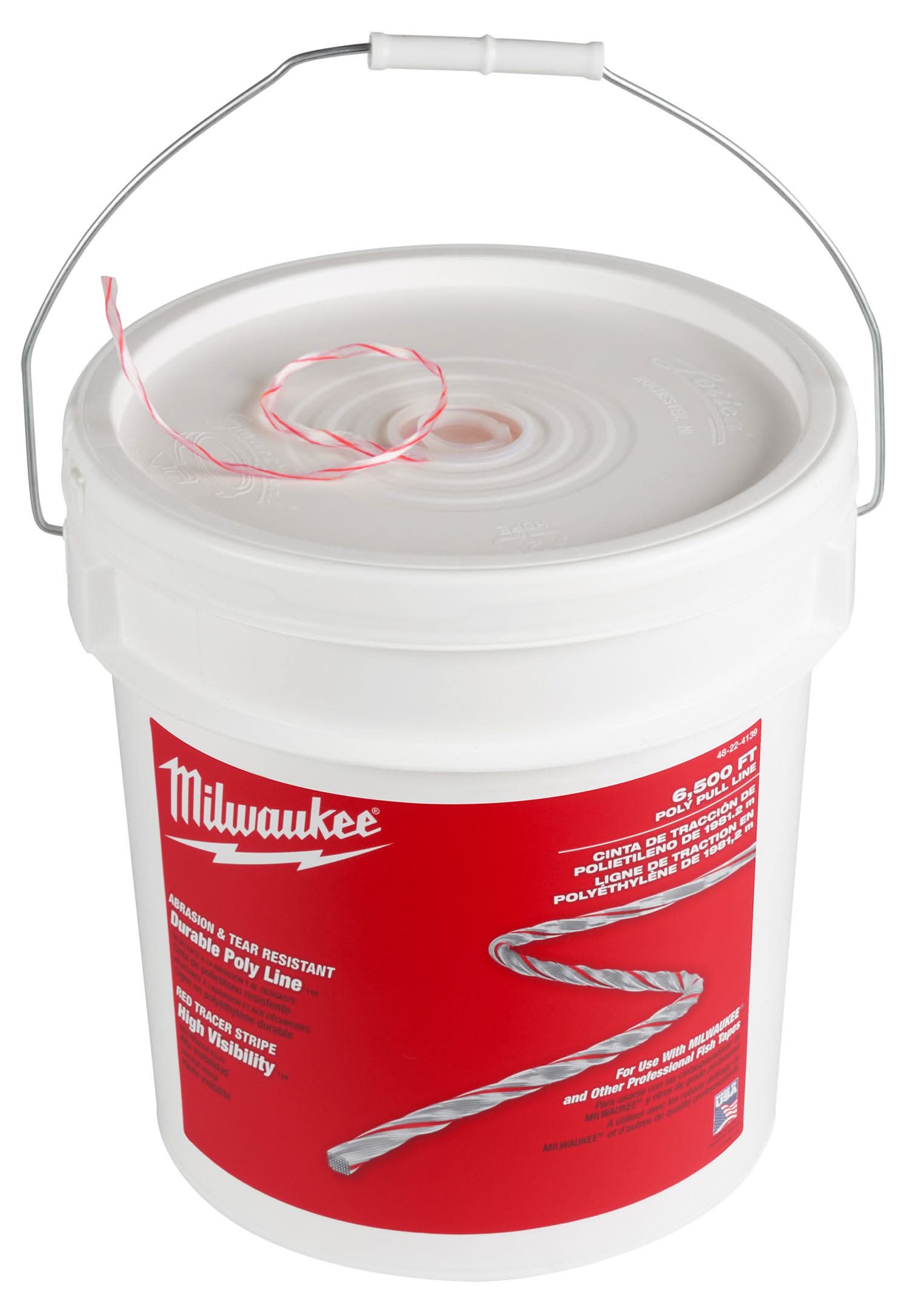 Milwaukee 48-22-4139 6500' Poly Pull Line
