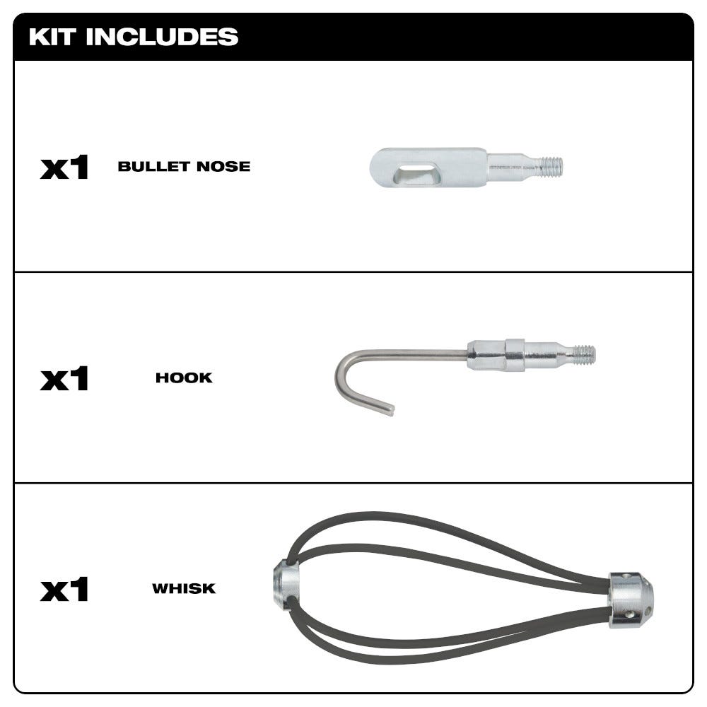Milwaukee 48-22-4157 3-Piece Fish Stick Accessory Kit