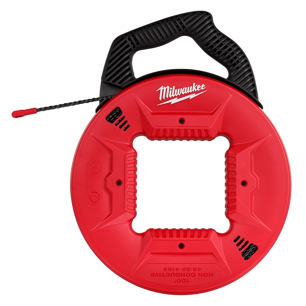 Milwaukee 48-22-4165 100 Polyester Fish Tape w/ Non-conductive Tip
